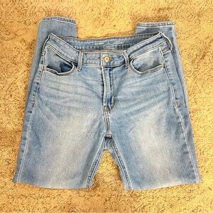 Old Navy 8 Petite High Rise Super Skinny Blue Denim Jeans